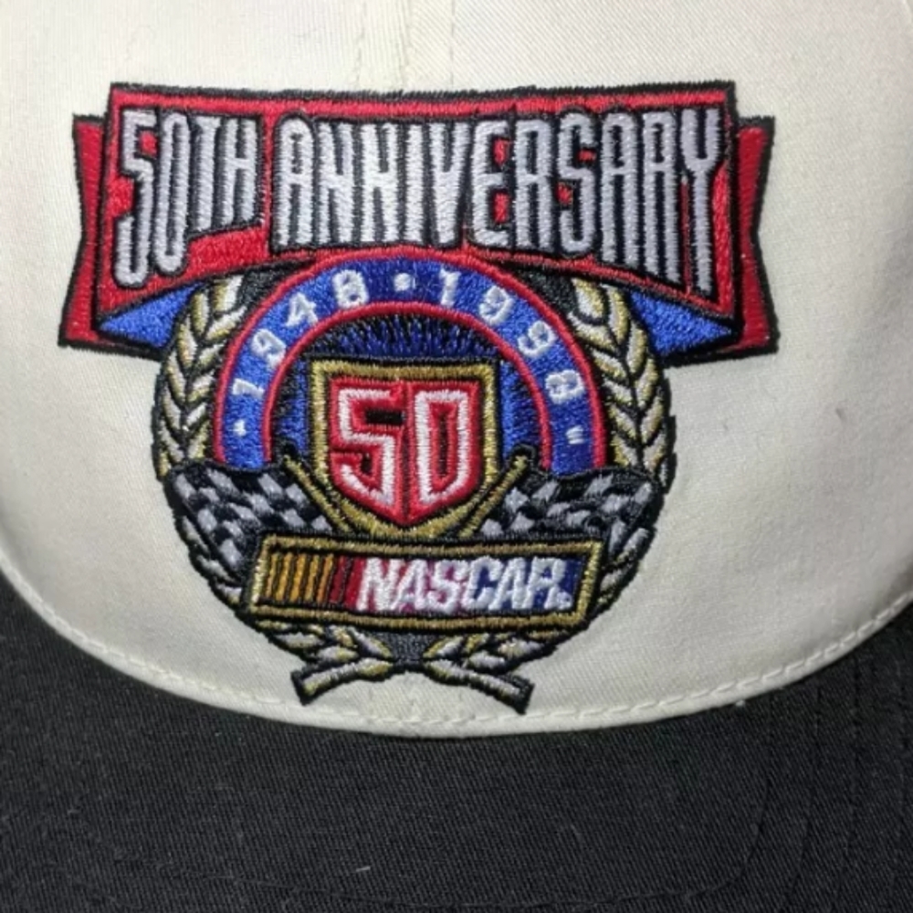 NASCAR 50th Anniversary Track Gear Ballcap Hat. Ve - Picture 2 of 5